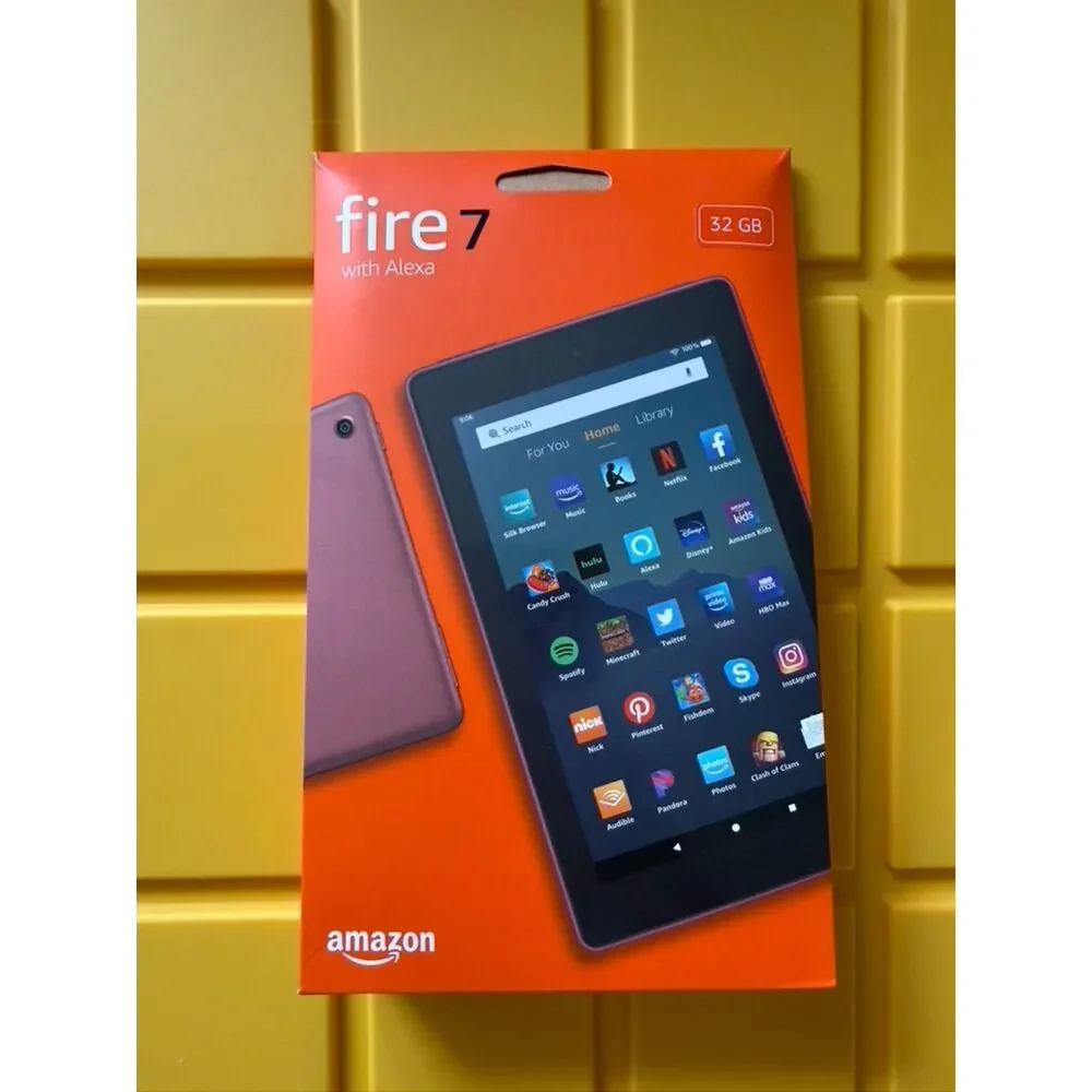 New Kindle Fire 7 - 32gb - Plum
